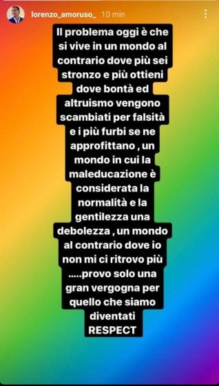 Lorenzo Amoruso Instagram
