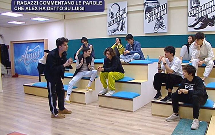 Amici 21, è scontro tra Alex Rina e Luigi Strangis: ecco cos’è successo preview
