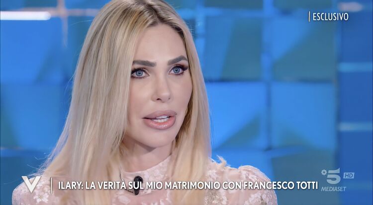 Verissimo, Ilary Blasi parla per la prima volta della presunta crisi con Francesco Totti: “I giornali hanno fatto una grande figura di mer*a” preview