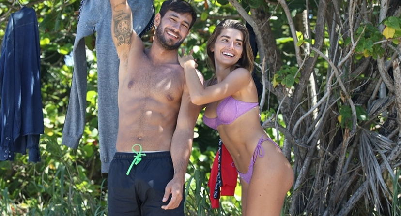 Isola 16, scatta il bacio tra Estefania Bernal e Roger Balduino, mentre Floriana Secondi insinua un interesse di Marco Melandri per Jovana Djordjevic preview
