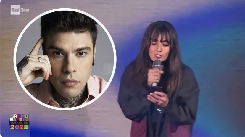 Primo Maggio, la replica di Ambra Angiolini alla frecciatina di Fedez preview