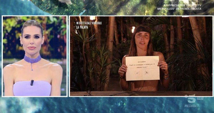 Isola 16, Guendalina Tavassi non accetta il prolungamento e lascia il reality preview