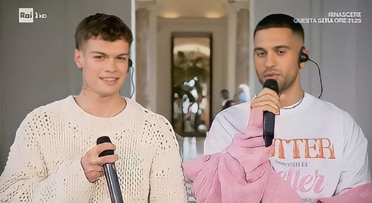 Eurovision 2022, Mahmood e Blanco in collegamento con Domenica In: “Ci stiamo capendo poco, ma siamo carichi!”