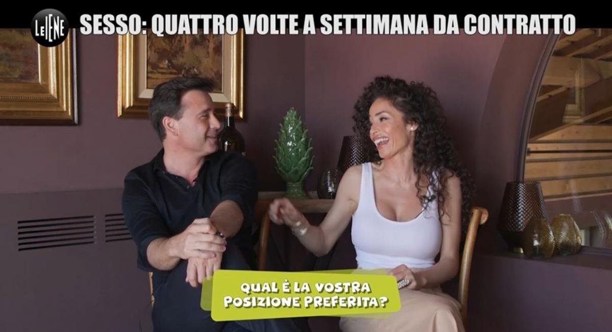 Gf Vip, Raffaella Fico e il compagno Piero Neri rivelano qual è la loro posizione preferita a letto