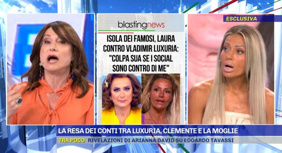 Isola 16, volano stracci tra Vladimir Luxuria e Laura Maddaloni che sbotta: “Che problemi hai contro di me? Mi hai etichettato come aggressiva, la tua è cattiveria!” article-post