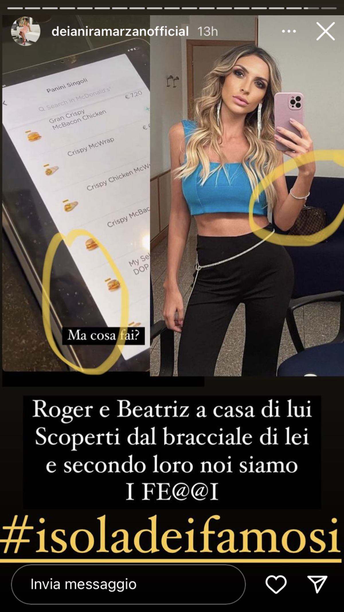 Isola 16, Roger Balduino è tornato con l’ex Beatriz Marino?