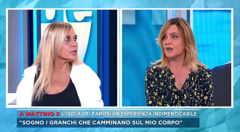 Mattino 5, è scontro tra Lory Del Santo e Patrizia Groppelli che la accusa: “Sono 9 anni che fai la badante di Marco Cucolo!” preview