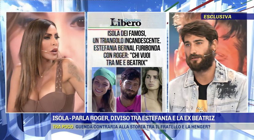 Pomeriggio 5, Guendalina Tavassi svela un retroscena su Estefania Bernal e Roger Balduino: “Un giorno li abbiamo sentiti dire che…” preview