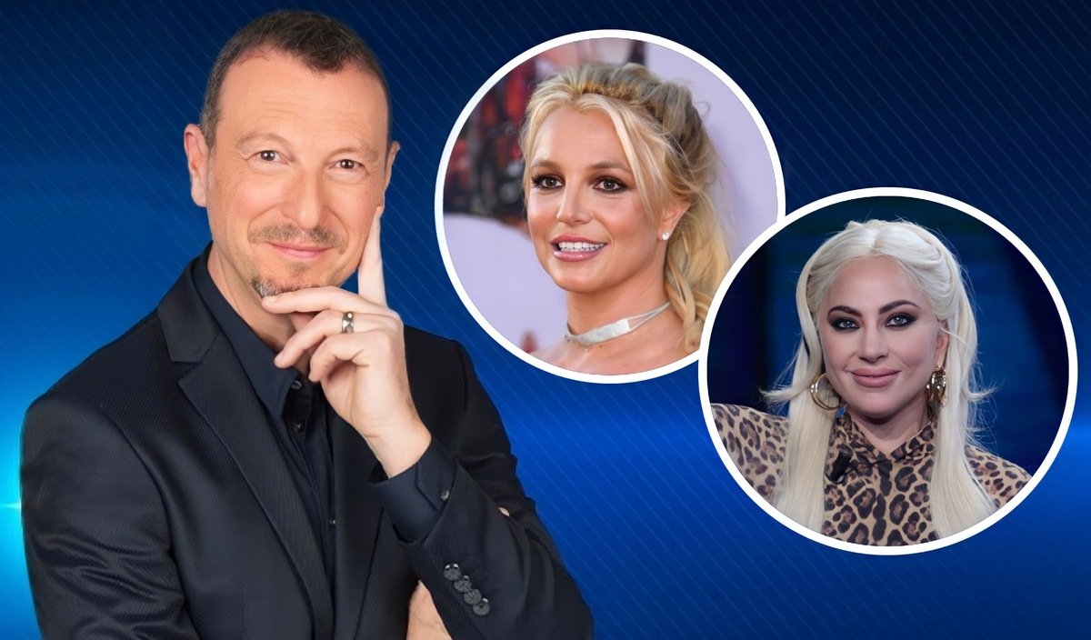 Sanremo 2023, Amadeus vuole Britney Spears e Lady Gaga come super ospiti: “Trattative in corso”