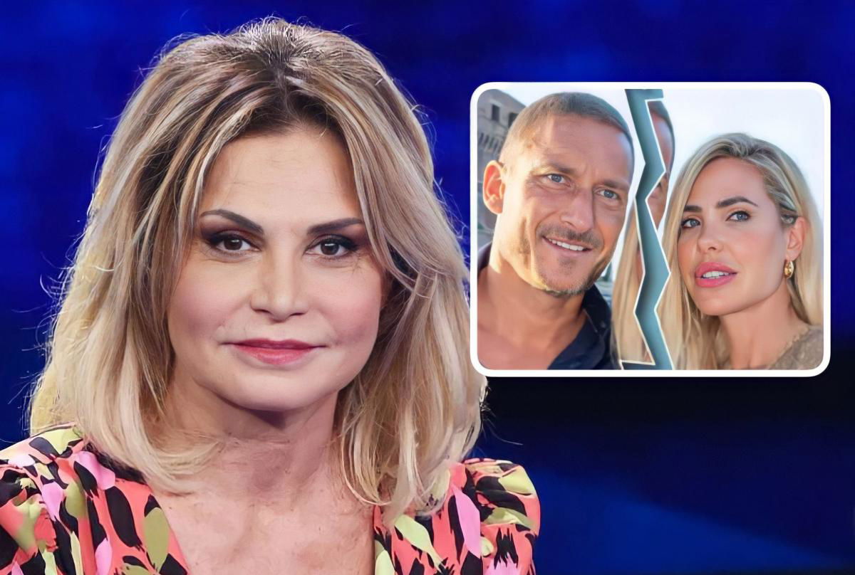 Simona Ventura torna a parlare della separazione tra Ilary Blasi e Francesco Totti: “Non volevo dare consigli non richiesti ma…” article-post