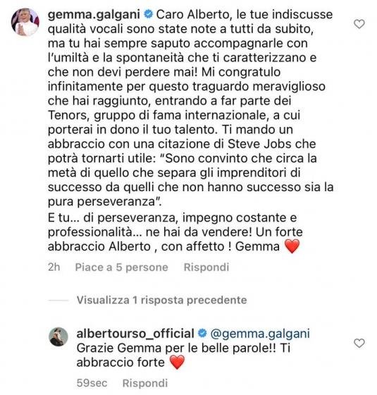 Instagram - Gemma Galgani - Alberto Urso
