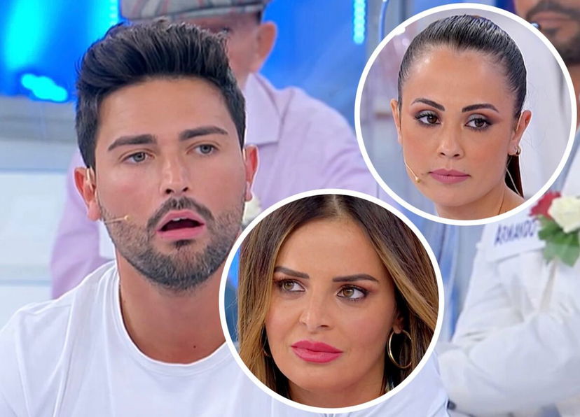 Uomini e Donne, clamoroso confronto tra Davide Donadei e Chiara Rabbi: lui rivela di aver baciato Roberta Di Padua e racconta gli episodi di gelosia dell’ex fidanzata preview