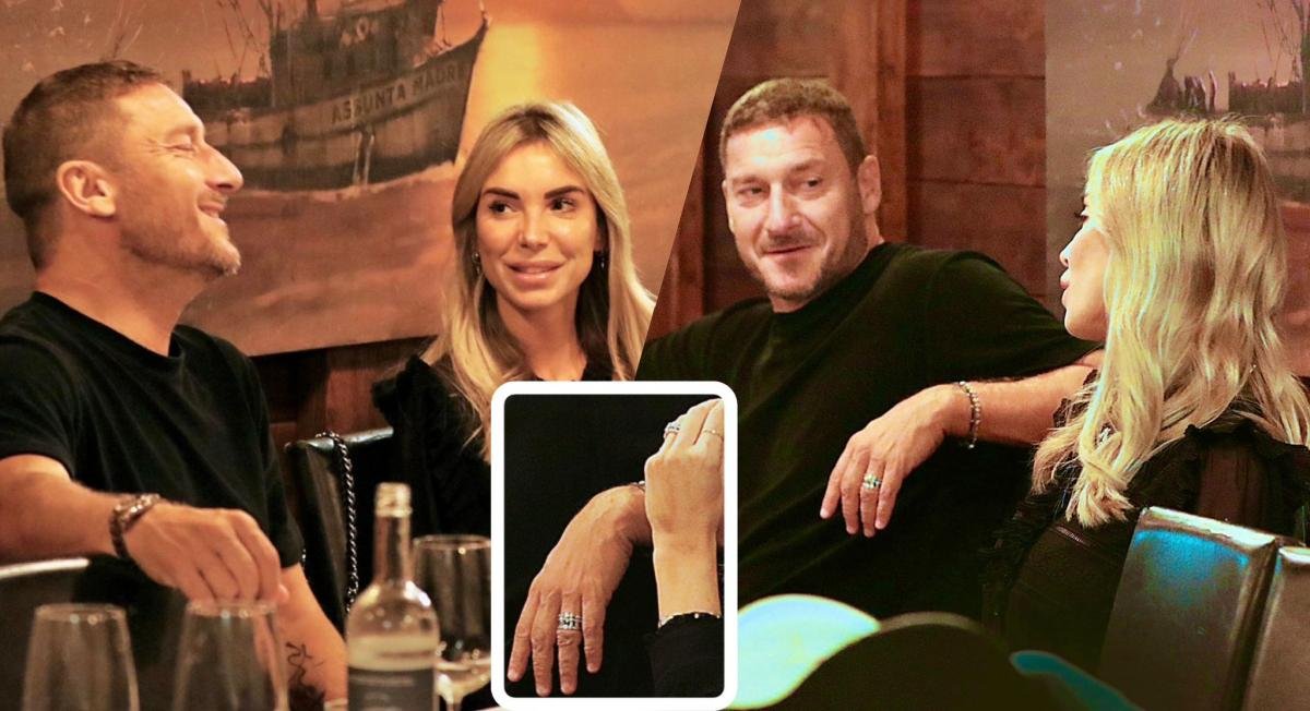 Francesco Totti e Noemi Bocchi, “è arrivato l’anello”: il settimanale Chi li paparazza insieme e il dettaglio non passa inosservato