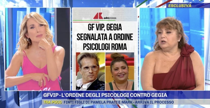 Gf Vip 7, Gegia scopre di essere stata segnalata all’Ordine degli Psicologi per il caso Bellavia: la sua reazione lascia a bocca aperta preview