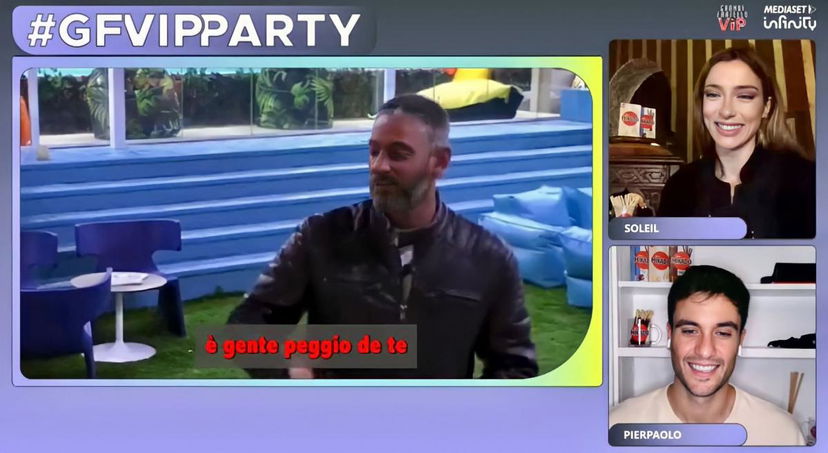 Gf Vip 7, Soleil Sorge e la sarcastica frecciatina a Luca Onestini: “Secondo me…” preview