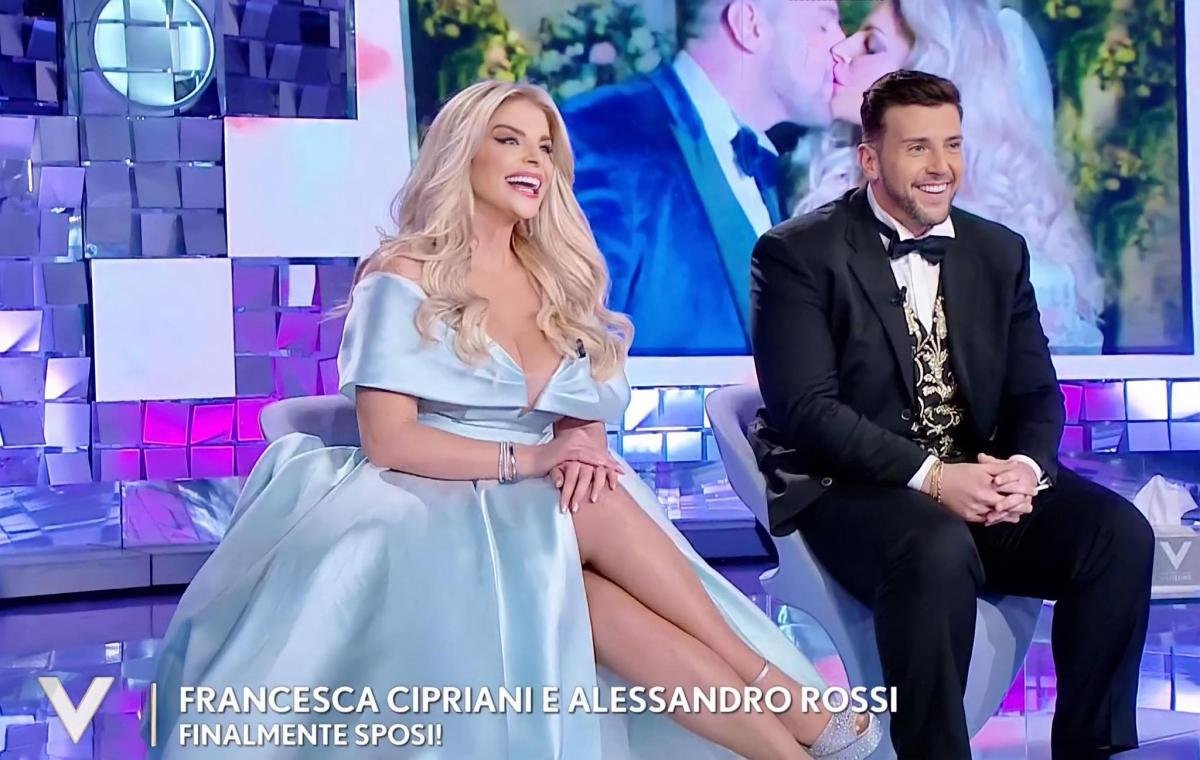 Verissimo, Francesca Cipriani e Alessandro Rossi raccontano i momenti più emozionanti delle loro nozze (e non manca un aneddoto sulla prima notte!)