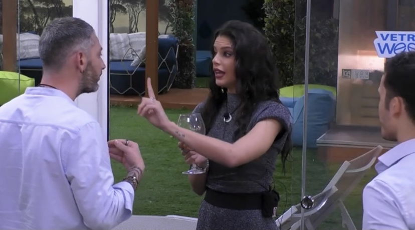 Gf Vip 7, Antonella Fiordelisi dopo la nomination va su tutte le furie prima con Edoardo Tavassi e poi con Micol Incorvaia preview