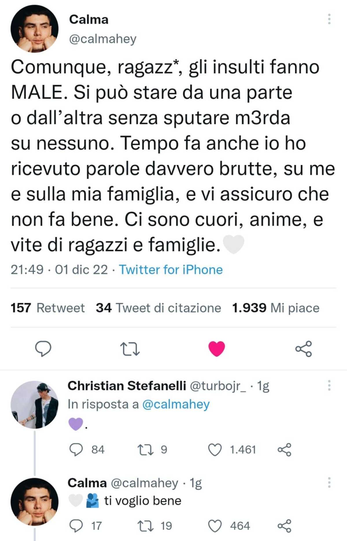 Amici 22, Calma interviene in difesa di Mattia Zenzola