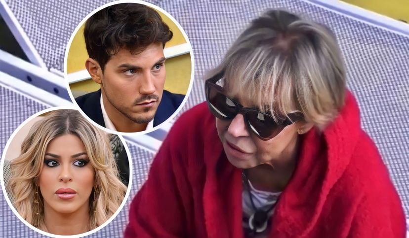 Gf Vip 7, Wilma Goich racconta ad Antonino Spinalbese che Oriana Marzoli avrebbe dormito con Daniele Dal Moro (ma non è come sembra) preview
