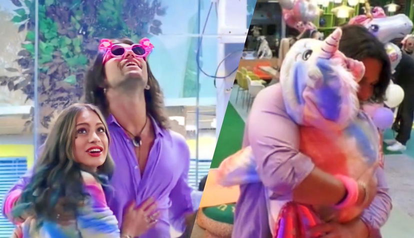 Gf Vip 7, torna il sereno tra Luca Onestini e Nikita Pelizon: prima la abbraccia, poi ‘ruba’ una bottiglia di vino per lei (Video) preview