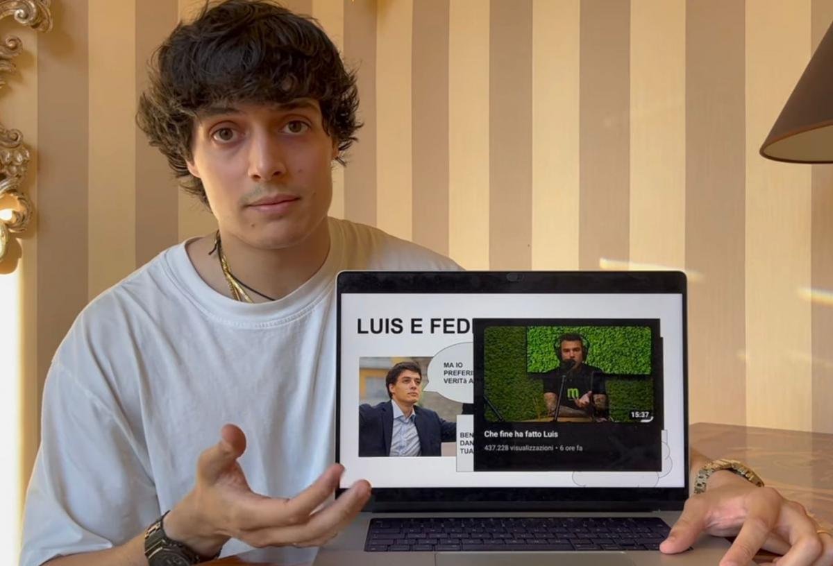 Luis Sal pubblica un video e racconta tutta la sua verità sulla fine del rapporto con Fedez