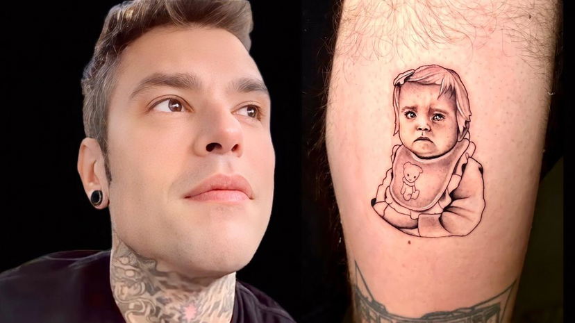 Fedez si tatua il volto della piccola Vittoria e viene travolto dal sarcasmo sui social: la replica del rapper (Video) preview