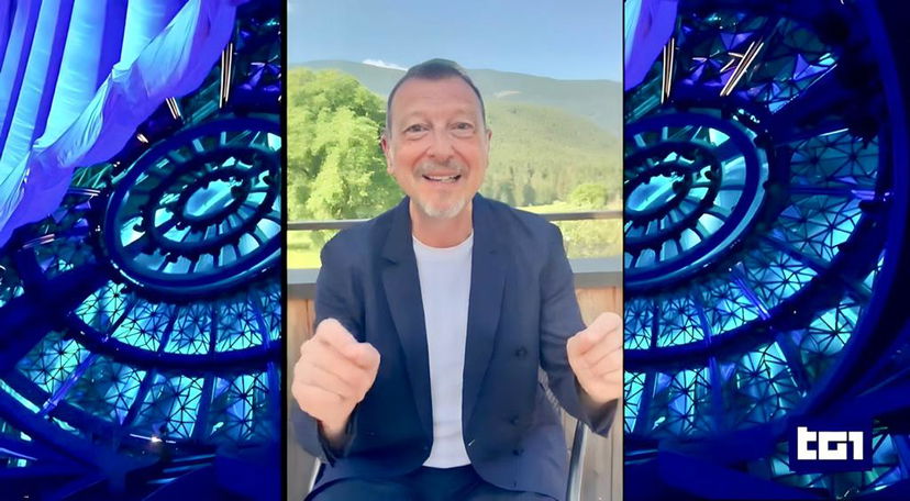 Sanremo 2024, Amadeus annuncia al Tg 1 tutte le clamorose novità (che riguardano anche i co-conduttori): regolamento, giuria e cover preview