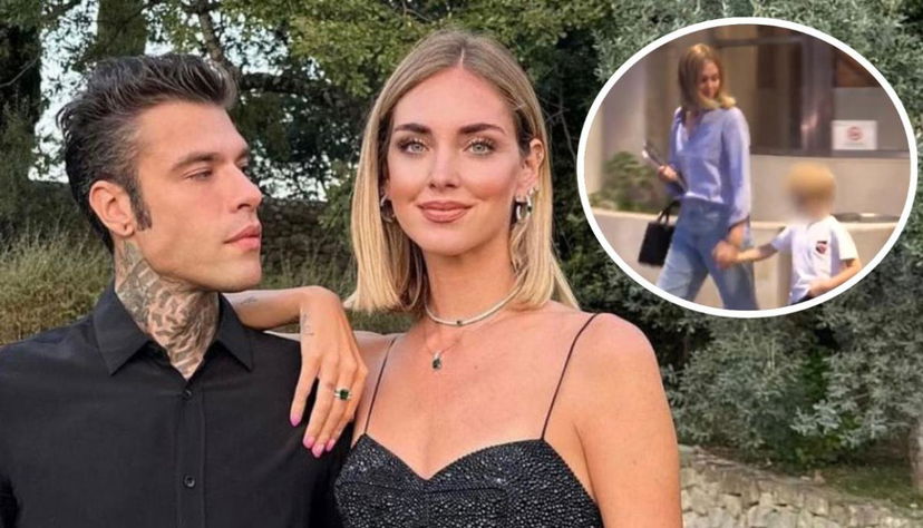 Chiara Ferragni porta il piccolo Leone in ospedale da Fedez e rompe il silenzio social preview