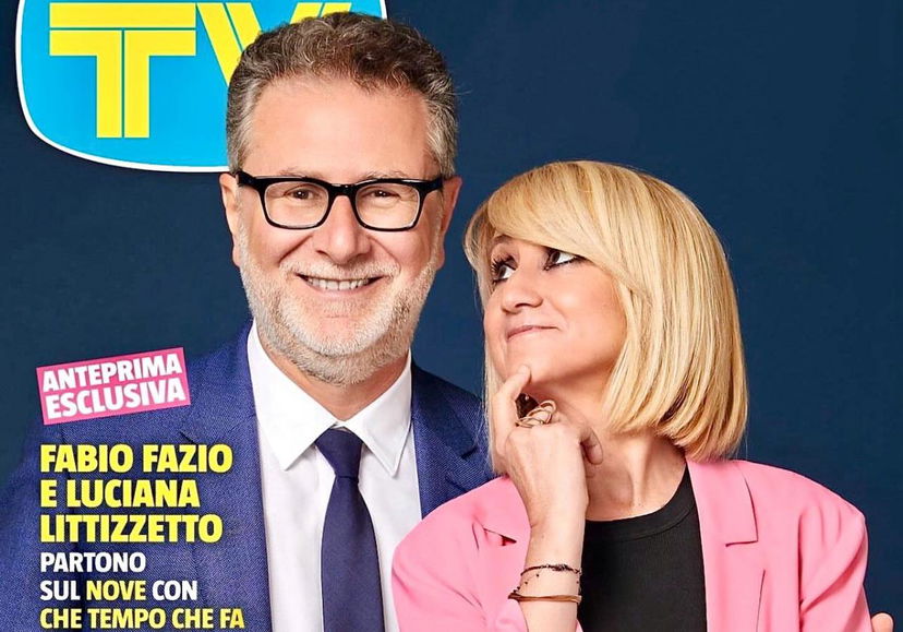 Che Tempo Che Fa, Fabio Fazio e Luciana Littizzetto pronti al debutto su Nove: “Ci auguriamo che…”. Poi la frecciatina alla Rai preview