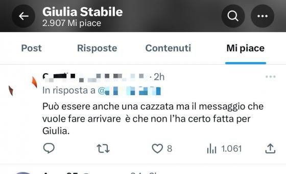 Twitter - Giulia