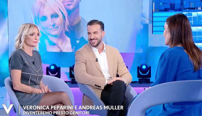 Veronica Peparini e Andreas Muller in dolce attesa di due gemelli: a Verissimo svelato il sesso dei bebè preview