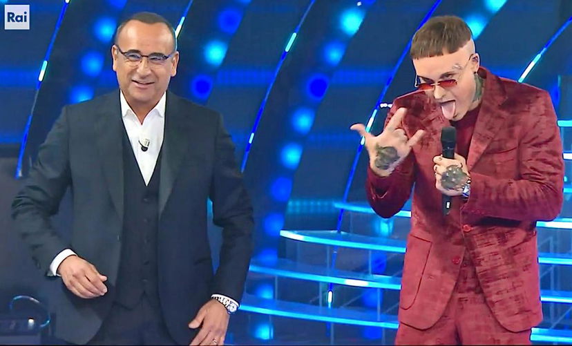 Tale e Quale Sanremo, Pierpaolo Pretelli imita Lazza: il rapper gli lancia una stoccata (ma poi cancella tutto) preview