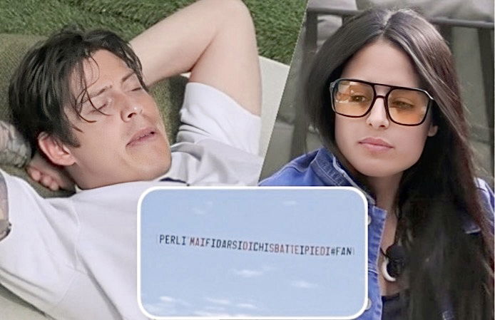 Grande Fratello, un aereo dei fan per Perla Vatiero scatena la discussione con Alessio Falsone (Video) preview