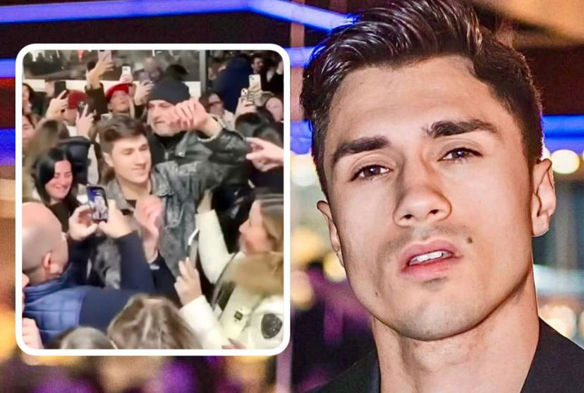 Grande Fratello, bagno di folla per Mirko Brunetti all’inaugurazione del negozio di Ciro Petrone: la sua reazione preview