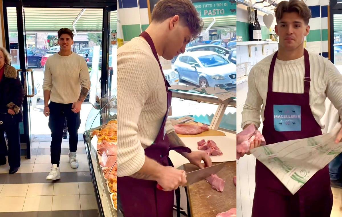 Grande Fratello, Paolo Masella torna a lavorare in macelleria dopo l’avventura nel reality (Video)