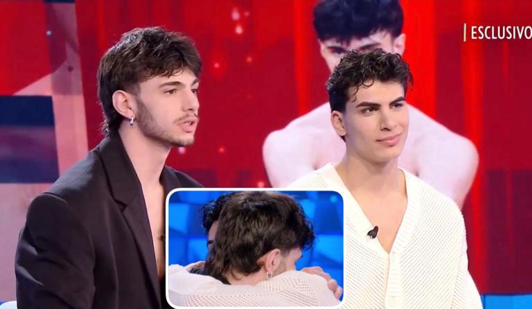 Amici 23 Nicholas Borgogni E Giovanni Tesse A Verissimo Siamo Di Nuovo Amici 0136