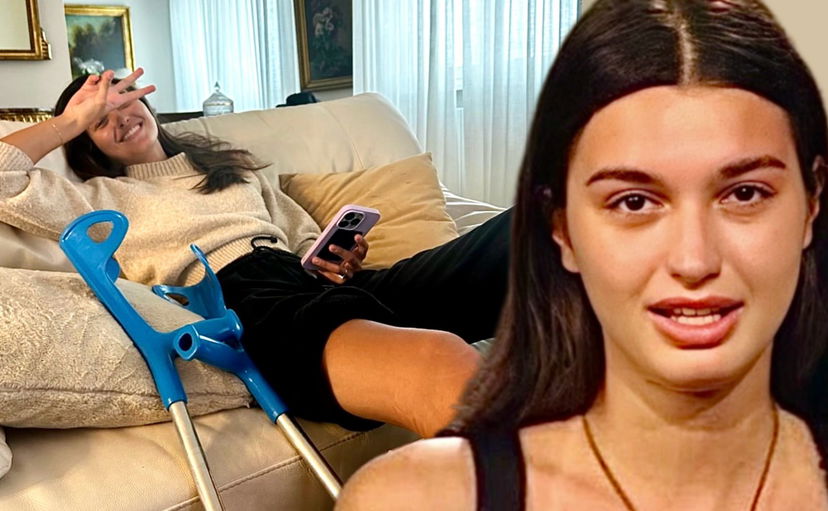 Isola 18, Francesca Bergesio rientra in Italia con stampelle e tutore: “Dovrò stare un mese a riposo” preview