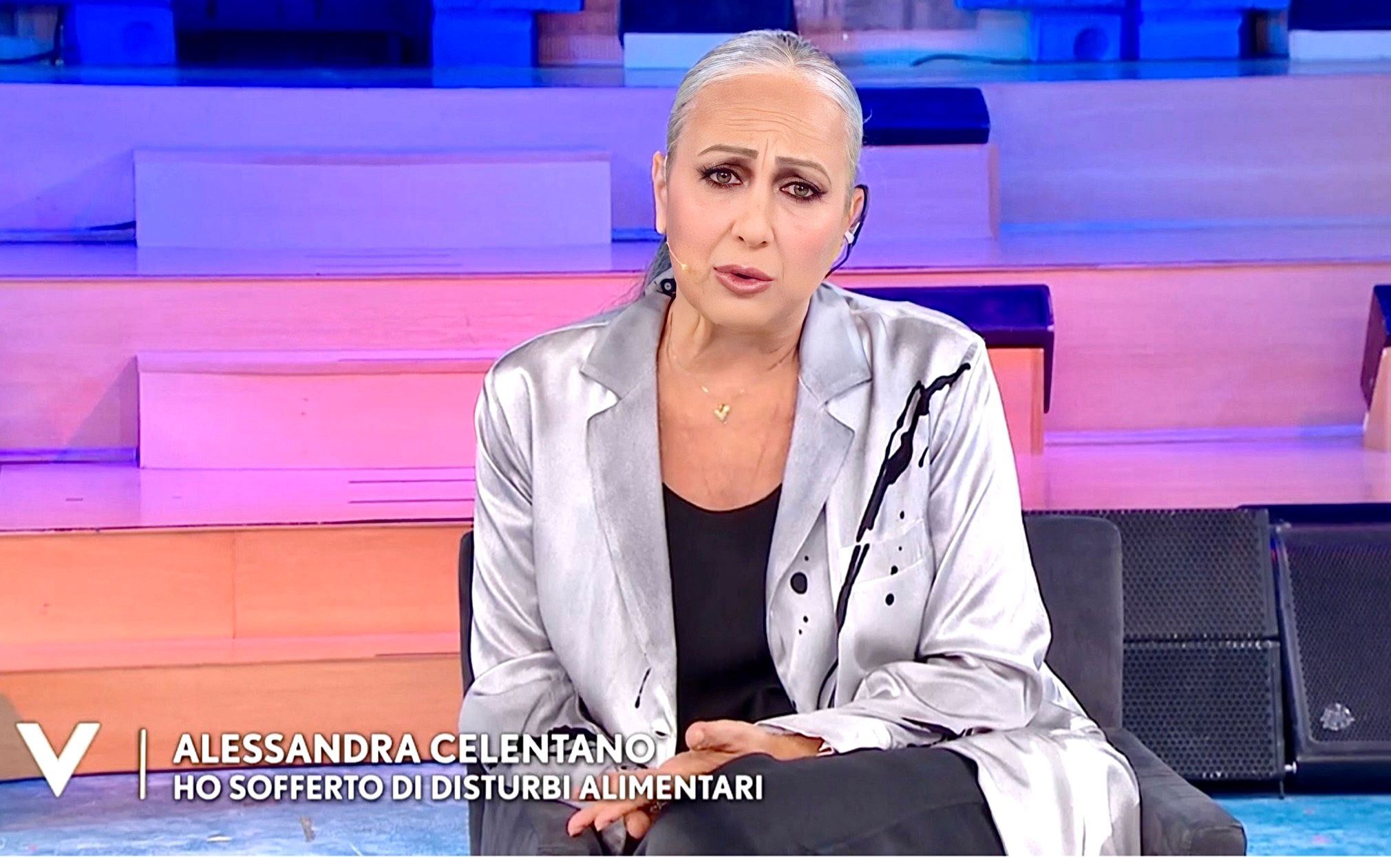 Verissimo, Alessandra Celentano parla dei disturbi alimentari di cui ha sofferto da piccola: “Stavo prendendo una direzione sbagliata, poi ho capito che…”