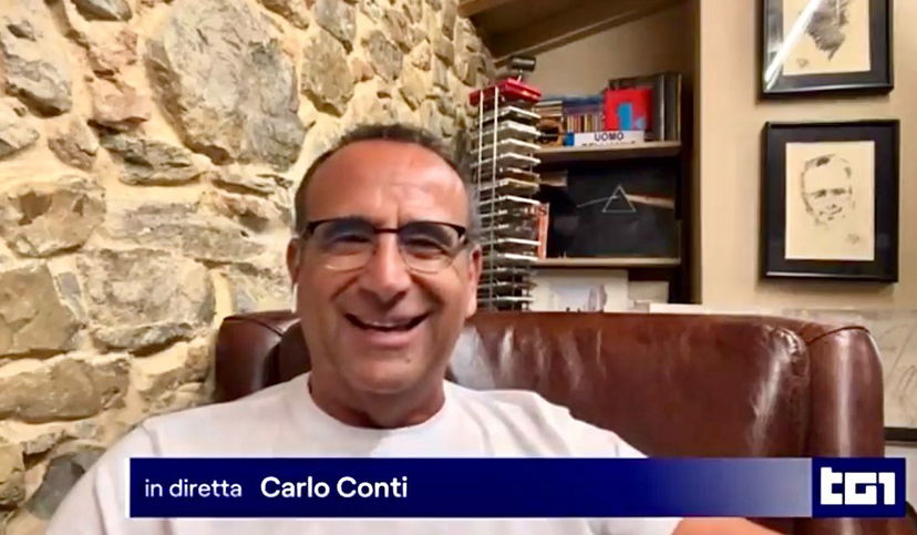 Carlo Conti, le prime parole dopo l’annuncio ufficiale sulla conduzione del Festival di Sanremo preview