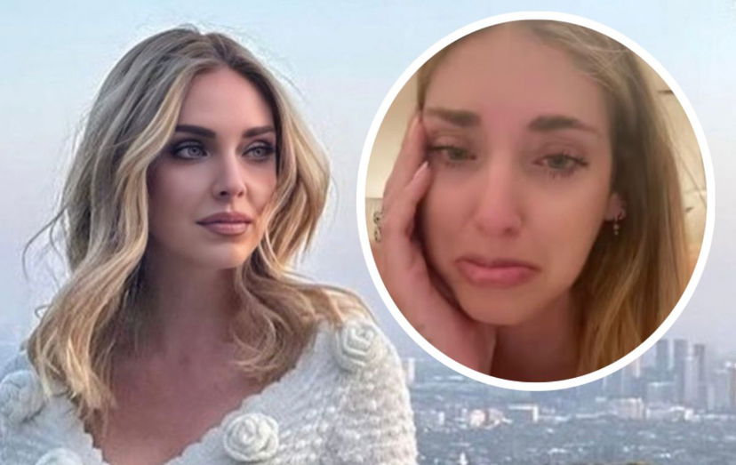 Chiara Ferragni in lacrime su TikTok e intanto Fedez commenta pubblicamente il post della sua nuova fiamma preview