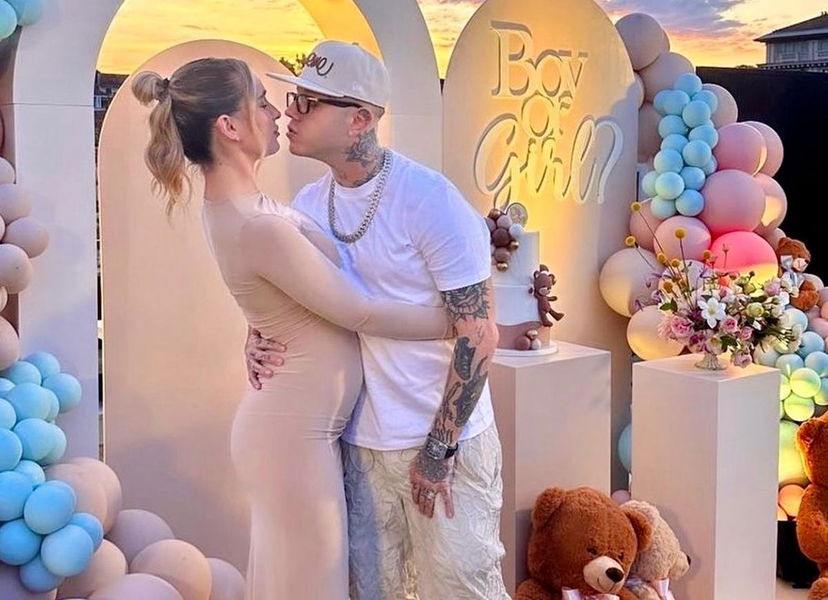 Lazza e Greta Orsingher scoprono il sesso del bebè in arrivo: il video del gender reveal preview