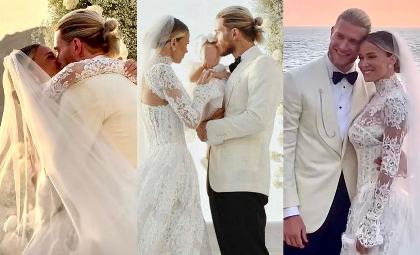 Diletta Leotta ha sposato Loris Karius, le romantiche immagini del matrimonio sull’isola di Vulcano preview