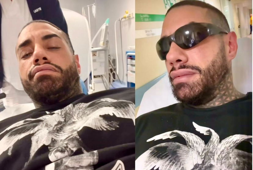 Francesco Chiofalo portato in ambulanza all’ospedale: “Che disastro, non ci vedo manco più bene!” preview