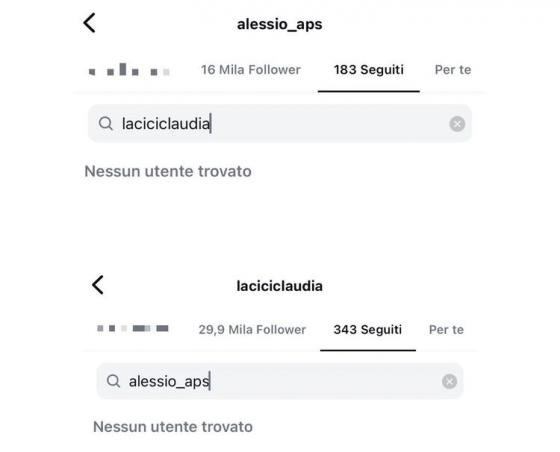 Instagram - Alessio Pili Stella - Claudia Lenti