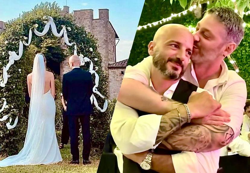 Nicolas Vaporidis si è sposato, tra gli invitati alle nozze anche Edoardo Tavassi e Micol Incorvaia (Video) preview