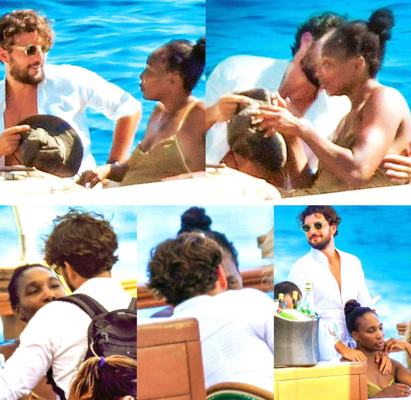 Venus Williams paparazzata con Andrea Preti preview