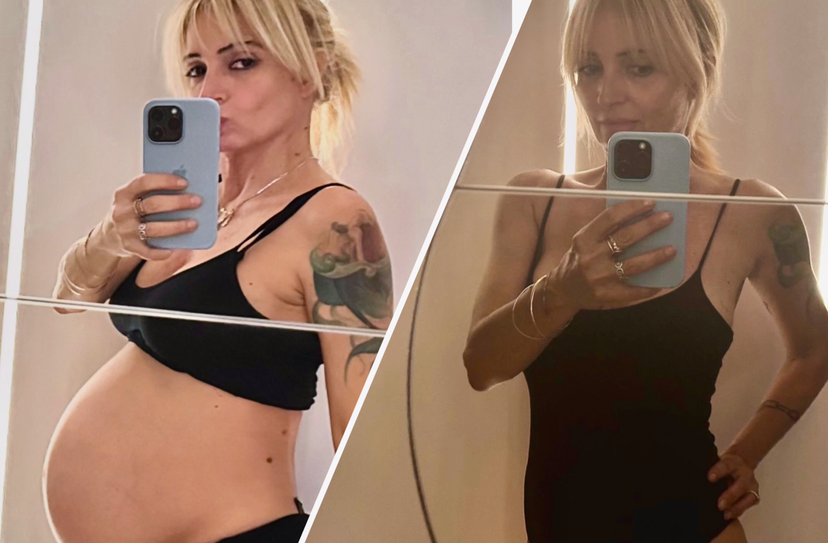 Veronica Peparini, le foto prima e dopo il parto: “Non è facile sentirsi bene con il proprio corpo dopo una gravidanza, però…” preview