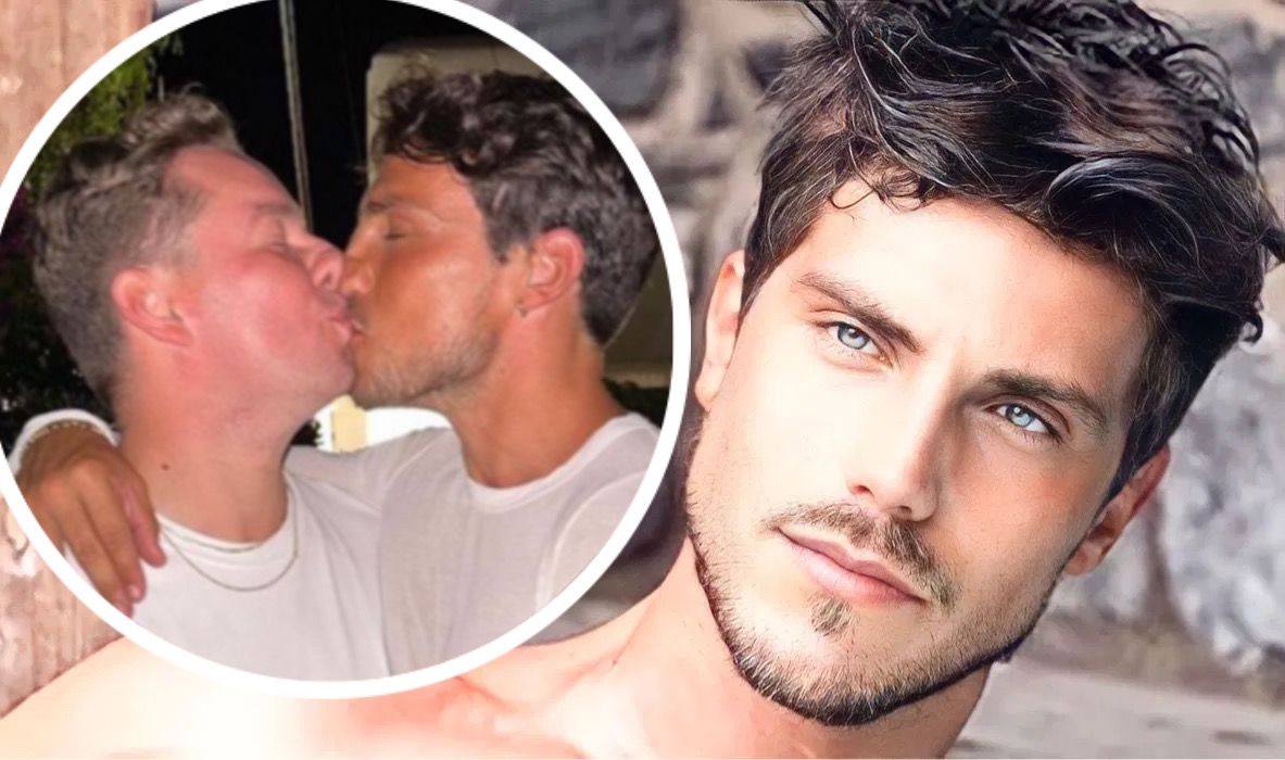 Gf Vip, Daniele Dal Moro bacia un uomo in una foto diventata virale sui social e commenta: “Che male c’è? Penso che nel 2024…” article-post