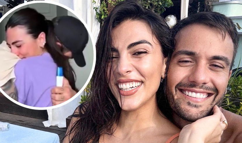 Giulia Salemi mostra per la prima volta la reazione sua e di Pierpaolo Pretelli al test di gravidanza positivo (Video) preview