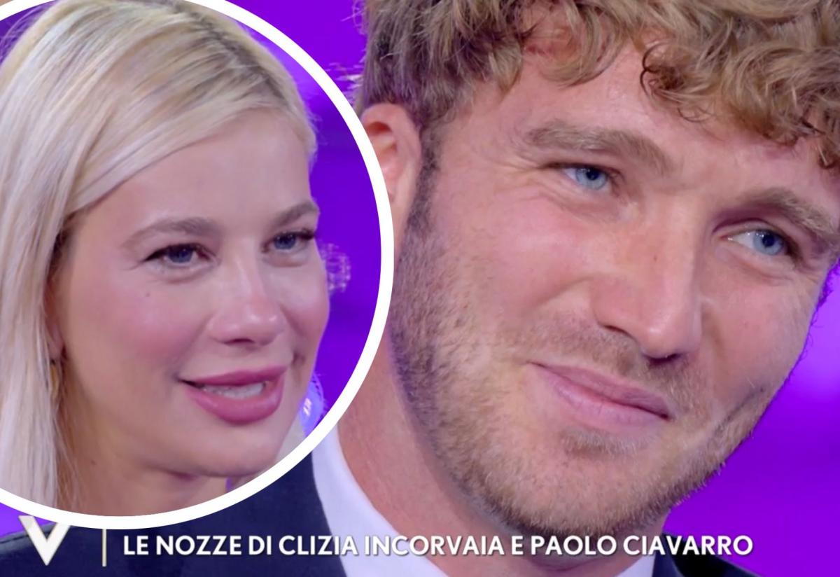 Paolo Ciavarro a Verissimo racconta il (dolcissimo) modo in cui ha trascorso la notte prima delle nozze con Clizia Incorvaia